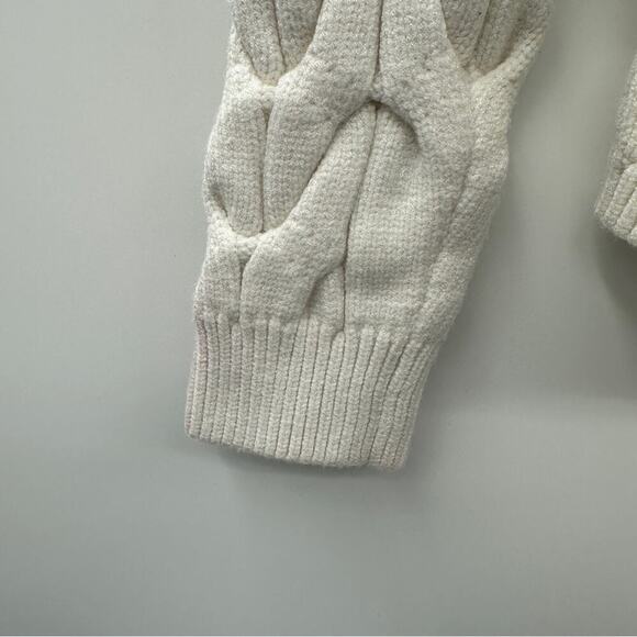 RTR Maje Marnety Button Cable Knit Long Sleeve Button Detail‎ Sweater Sz 1 (S) - Picture 9 of 16